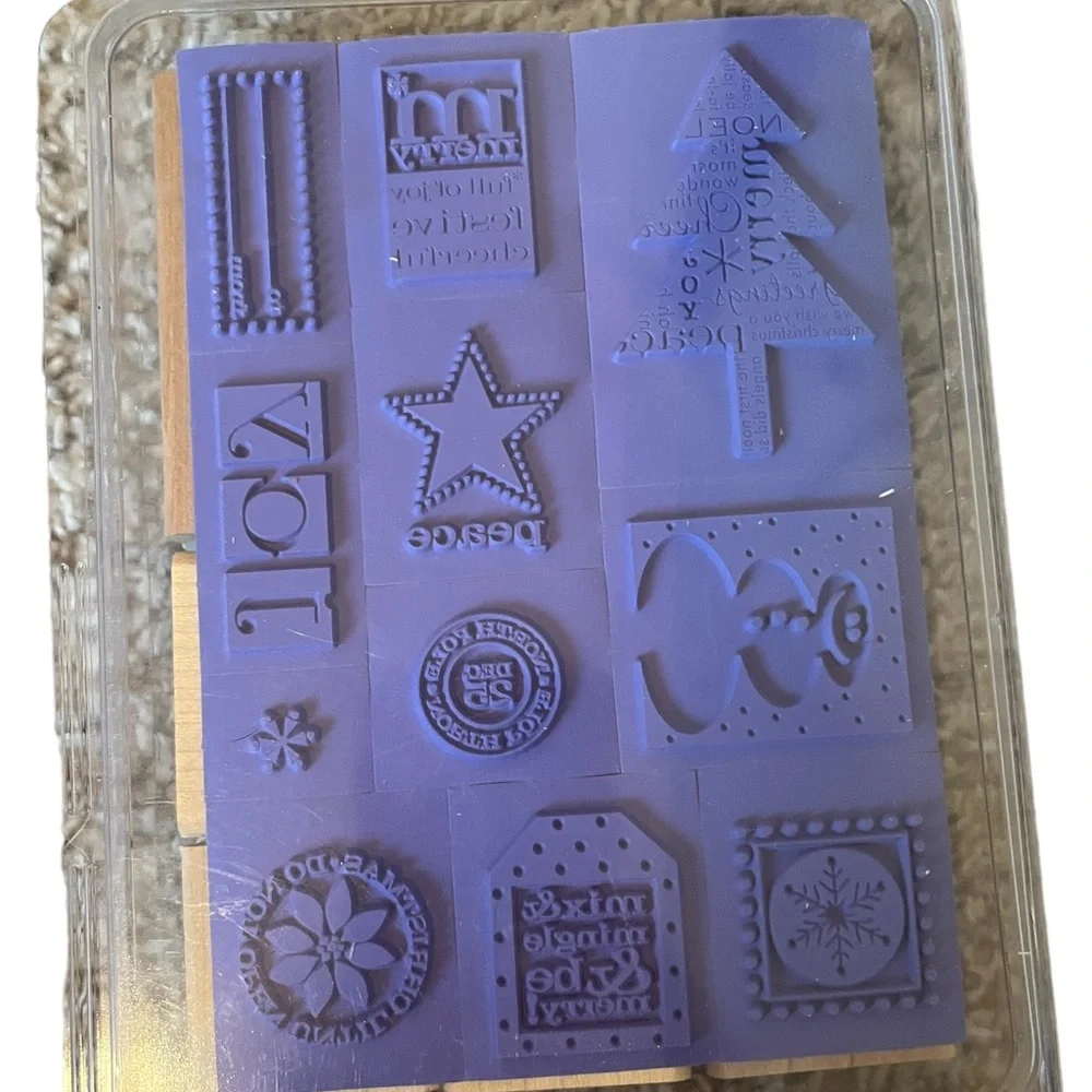 Stampin Up “Perfect Presentation” Christmas stamp set NEW holiday cards crafts